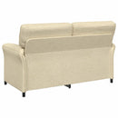 Sofa 100% polyester metalramme MDF, Krydsfinér