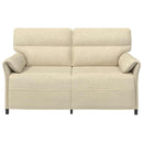 Sofa 100% polyester metalramme MDF, Krydsfinér