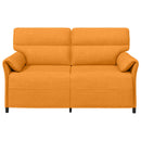 Sofa 100% polyester metalramme MDF, Krydsfinér