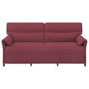 Sofa 100% polyester metalramme MDF, Krydsfinér