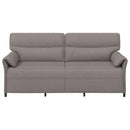 Sofa 100% polyester metalramme MDF, Krydsfinér