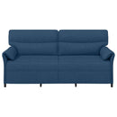Sofa 100% polyester metalramme MDF, Krydsfinér