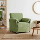 1-personers sofa Lys grøn 88 x 83 x 95 cm Fløjl