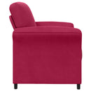 1-personers sofa Vinrød 88 x 83 x 95 cm Fløjl