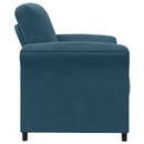 1-personers sofa Blå 88 x 83 x 95 cm Fløjl
