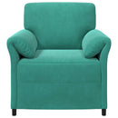 1-personers sofa Turkis 88 x 83 x 95 cm Fløjl