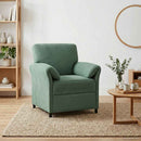 1-personers sofa Havgrøn 88 x 83 x 95 cm Fløjl