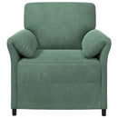 1-personers sofa Havgrøn 88 x 83 x 95 cm Fløjl