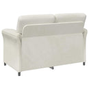 2-personers sofa Cremefarvet 138 x 83 x 95 cm Fløjl