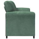 2-personers sofa Havgrøn 138 x 83 x 95 cm Fløjl