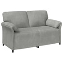 2-personers sofa Lysegrå 158 x 83 x 95 cm Fløjl