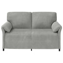 2-personers sofa Lysegrå 158 x 83 x 95 cm Fløjl