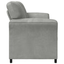 2-personers sofa Lysegrå 158 x 83 x 95 cm Fløjl