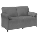 2-personers sofa Mørkegrå 158 x 83 x 95 cm Fløjl