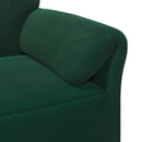 2-personers sofa Mørkegrøn 158 x 83 x 95 cm Fløjl