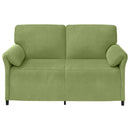 2-personers sofa Lys grøn 158 x 83 x 95 cm Fløjl