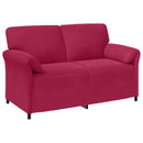 2-personers sofa Vinrød 158 x 83 x 95 cm Fløjl