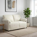 2-personers sofa Cremefarvet 158 x 83 x 95 cm Fløjl