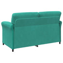 2-personers sofa Turkis 158 x 83 x 95 cm Fløjl