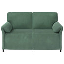 2-personers sofa Havgrøn 158 x 83 x 95 cm Fløjl
