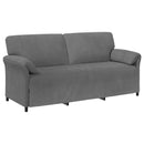 3-personers sofa Mørkegrå 198 x 83 x 95 cm Fløjl