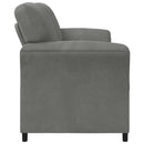 3-personers sofa Mørkegrå 198 x 83 x 95 cm Fløjl