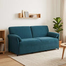 3-personers sofa Blå 198 x 83 x 95 cm Fløjl