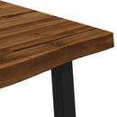 Dining table med live edge 160 x 70 x 75 cm Massivt Akacietræ