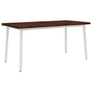 Dining table med live edge 160 x 80 x 75 cm Massivt Akacietræ