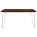 Dining table med live edge 160 x 80 x 75 cm Massivt Akacietræ