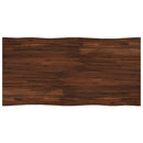 Dining table med live edge 160 x 80 x 75 cm Massivt Akacietræ