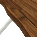 Dining table med live edge 140 x 80 x 75 cm Massivt Akacietræ
