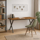 Dining table med live edge 160 x 80 x 75 cm Massivt Akacietræ