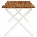 Dining table med live edge 160 x 80 x 75 cm Massivt Akacietræ