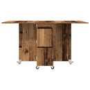 Spisebord 140 x 80 x 77 cm Konstrueret træ Gammelt træ