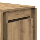 Spisebord 140 x 80 x 77 cm Konstrueret træ Artisan-eg