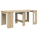 Spisebord 180 x 85 x 75 cm Konstrueret træ Sonoma-eg