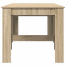 Spisebord 180 x 85 x 75 cm Konstrueret træ Sonoma-eg
