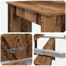 Spisebord 180 x 85 x 75 cm Konstrueret træ Gammelt træ
