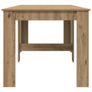 Spisebord 240 x 85 x 75 cm Konstrueret træ Artisan-eg