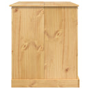 Køkkenvogn 2 pcs Honning Voks 112 x 77 x 91,5 cm Massiv fyr