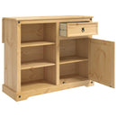 Køkkenvogn 2 pcs Honning Voks 112 x 70 x 91,5 cm Massiv fyr