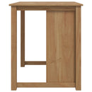 Køkkenvogn med dør PANAMA 2 pcs Honning Voks 112 x 77 x 90 cm