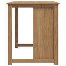 Køkkenvogn med dør PANAMA 2 pcs Honning Voks 112 x 77 x 90 cm