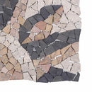 Mosaikfliser Solmønster Flerfarvet 120 x 120 cm Marmor