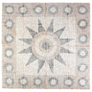 Mosaikfliser med blomsterdesign Flerfarvet 120 x 120 cm Marmor