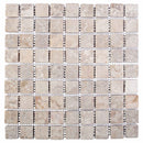Mosaik Fliser Cremefarvet 30 x 30 cm Marmor
