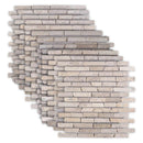 Mosaik Fliser Cremefarvet 30 x 30 cm Marmor
