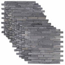 Mosaik Fliser Grå 30 x 30 cm Marmor