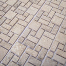 Mosaik Fliser Cremefarvet 30 x 30 cm Marmor
